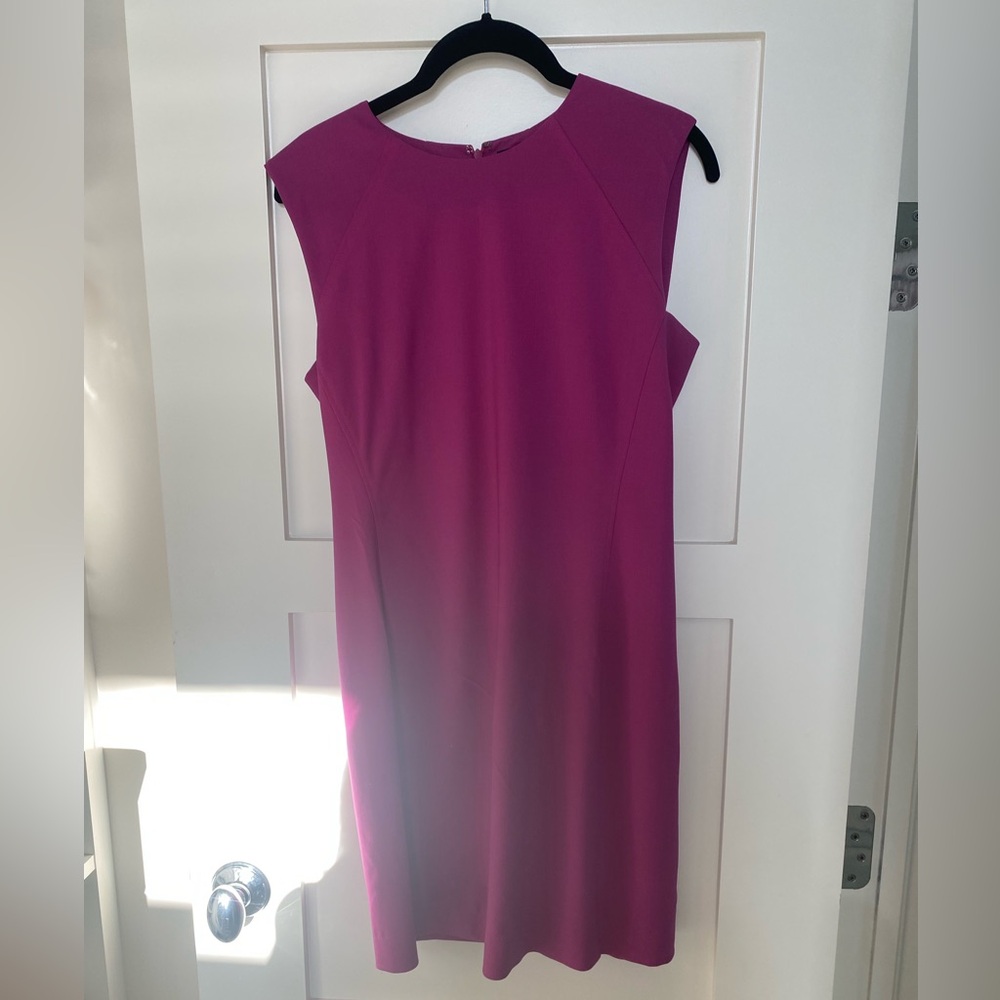 TheoryMagenta Sleeveless Dress size 4